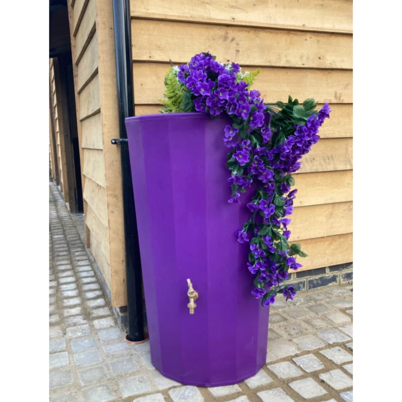 Midi Metropolitan Water Butt Planter - Purple