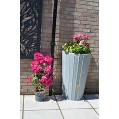 Mini Cosmo Water Butt Planter in Grey