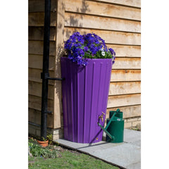 Mini Cosmo Water Butt Planter in Purple