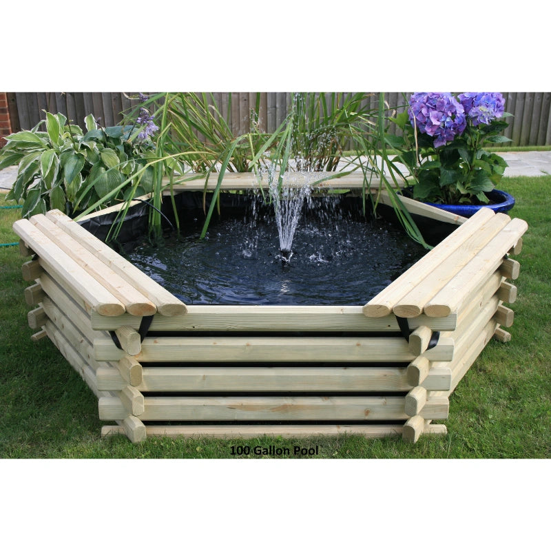 Norlog 100 gallon Pond - inc Pump 