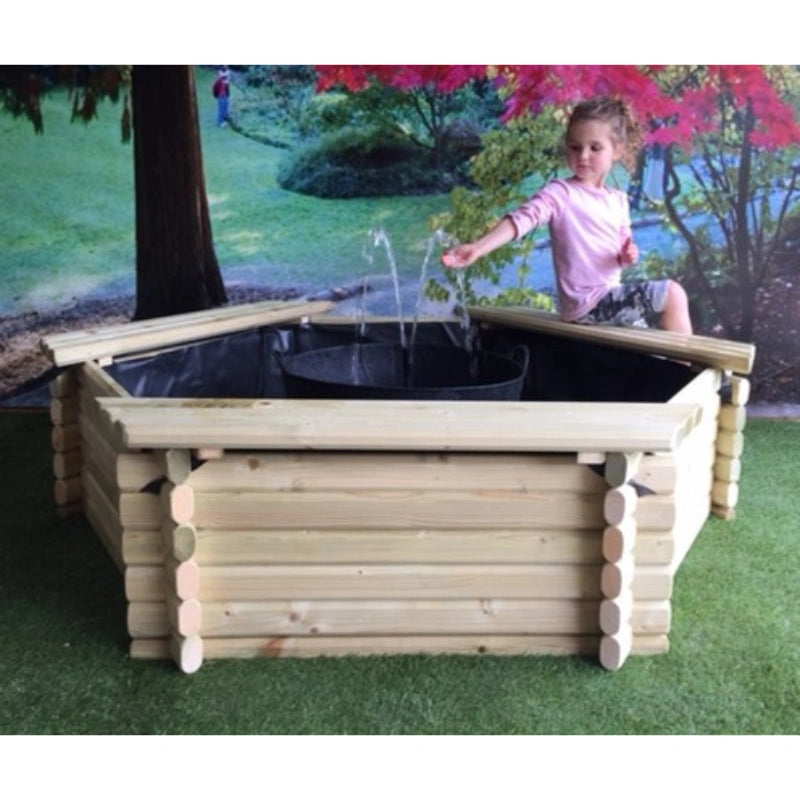 Norlog 100 gallon Pond Kit inc Pump (Closed Logs)