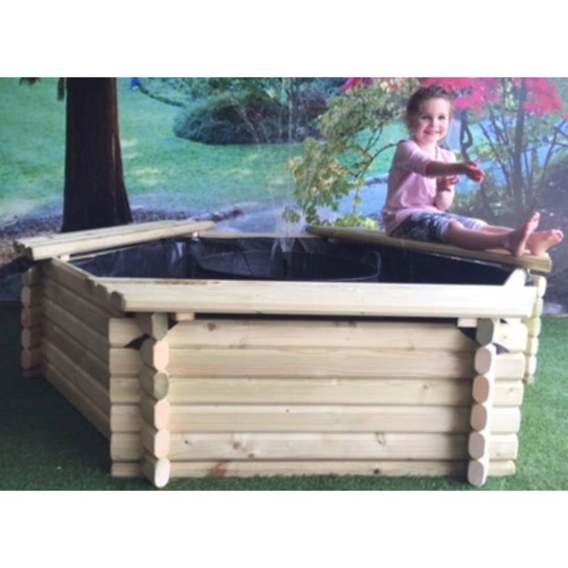 Norlog 50 gallon Pond Kit inc Pump (Closed Logs)