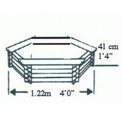 Norlog 50 gallon Pond No Pump