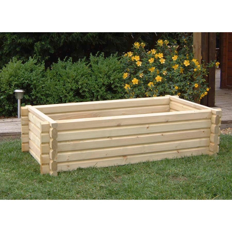 Norlog Buildround 27x48 Rectangular Planter