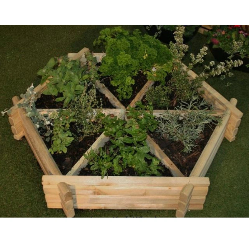 Norlog Medium Herb Wheel / Planter