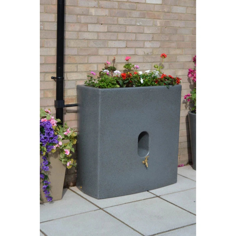 Oasis Water Butt Planter in Millstone
