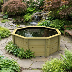 Octagonal Koi Pond 10ft (3.04m), 27mm, 1478 gallons