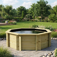 Octagonal Koi Pond 10ft (3.04m), 44mm, 1091 gallons