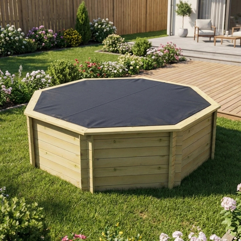 Octagonal Koi Pond 12ft (3.66m), 44mm, 2414 gallons