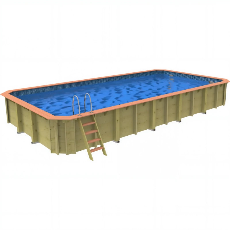 Plastica Chelsea Wooden Pool Package with Argonaut/Endurance Filtration