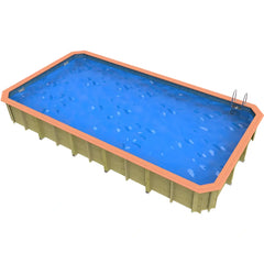 Plastica Chelsea Wooden Pool Package with Argonaut/Endurance Filtration & SwimMaster Counter Current & Invertemp Heat Pump