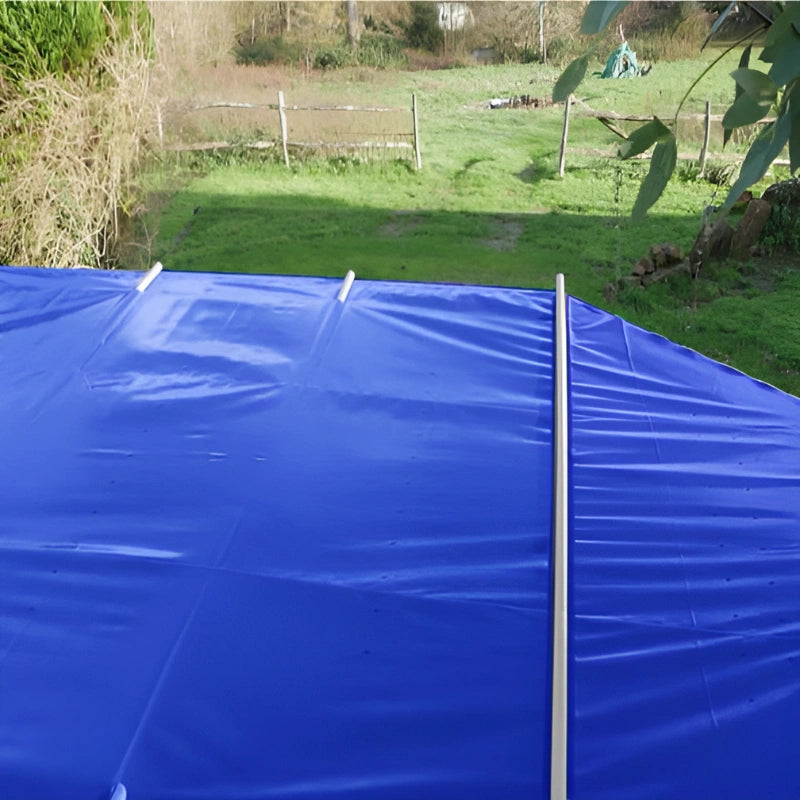 Plastica Nazca 8m x 4m Poolsaver Cover Blue