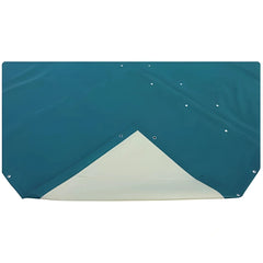 Plastica Opaque Winter Debris Cover with Eyelets and Bungee Green