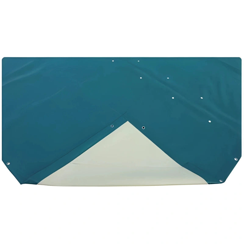 Plastica Opaque Winter Debris Cover with Eyelets and Bungee Green