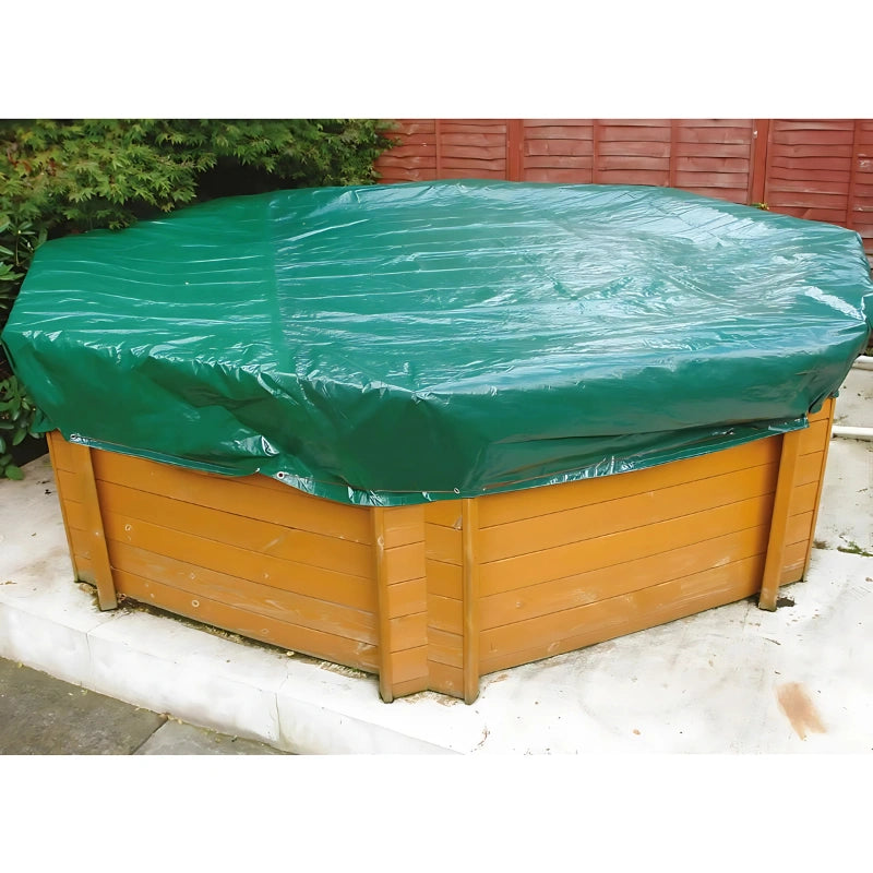 Plastica Winter Debris Cover Above Ground for 15ft x 21ft Oval Pool (Belgravia)