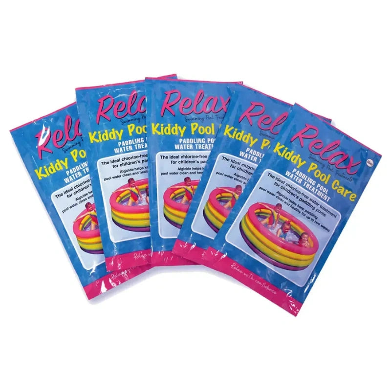 Relax Paddling Pool Water Treatment Sachets - Pack of 5
