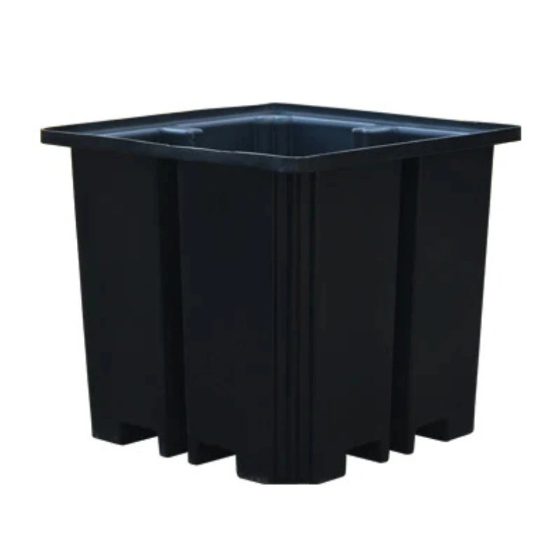 Space Saving IBC Bund Pallet -No Grid - Black