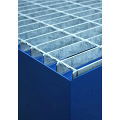 Steel Single IBC Bund - Blue