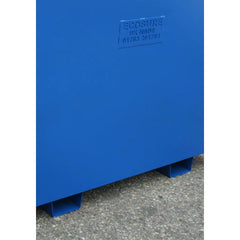 Steel Single IBC Bund - Blue