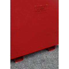Steel Single IBC Bund - Red