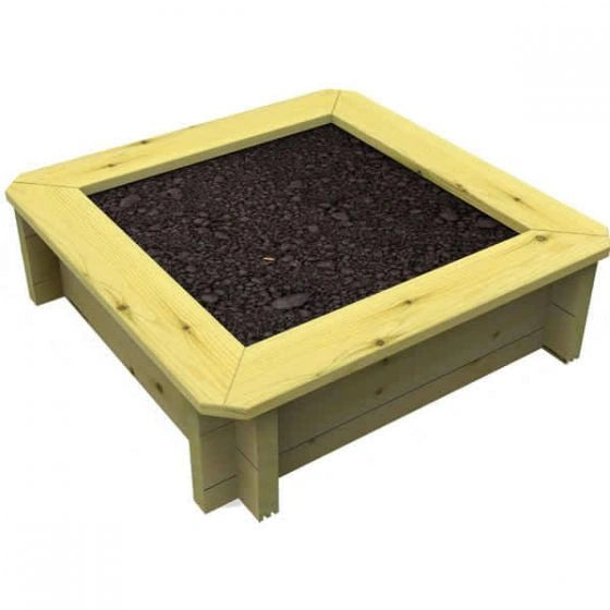 The Garden Timber Company 1.5m x 1.5m, 27mm, Wooden Raised Bed (4 Boards High)
