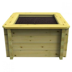 The Garden Timber Company 1.5m x 1.5m, 27mm, Wooden Raised Bed (6 Boards High)