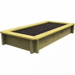 The Garden Timber Company 1.5m x 1m, 27mm, Wooden Raised Bed (5 Boards High)