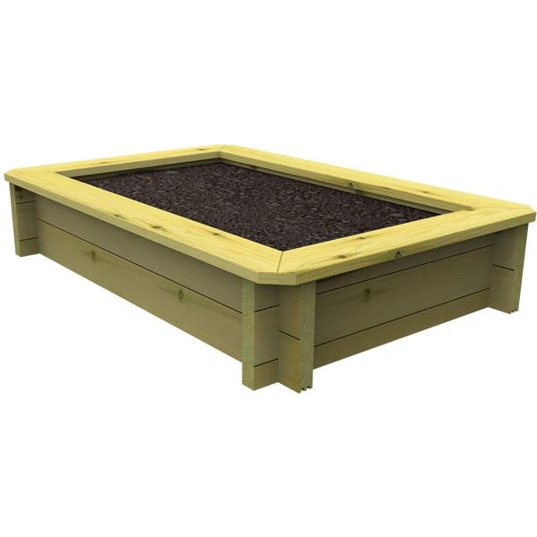 The Garden Timber Company 1m x 1.5m, 44mm, Deluxe Raised Bed (3 Boards High)