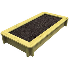The Garden Timber Company 2m x 1m, 44mm, Deluxe Raised Bed (3 Boards High)