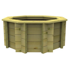 The Garden Timber Company 4ft, 44mm, Octagonal Deluxe Raised Bed (4 Boards)