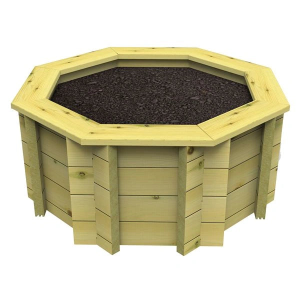 The Garden Timber Company 4ft, 44mm, Octagonal Deluxe Raised Bed (4 Boards)