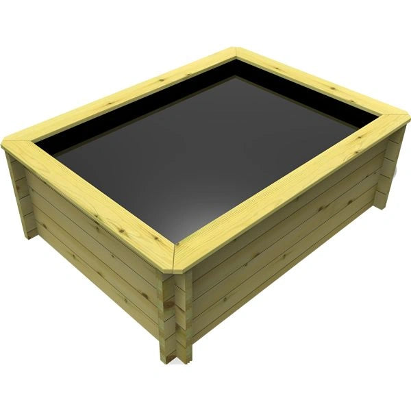 Rectangular Fispond Rectangular Fish Pond 2m x 1.5m, 44mm, 366 gallons – Aquatic Living