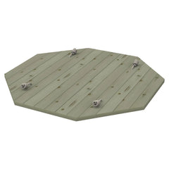 The Garden Timber Company Heavy Duty Wooden Lid for 4ft Octagonal Sand Pit