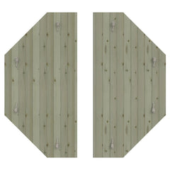 The Garden Timber Company Heavy Duty Wooden Lid for 6ft Octagonal Sand Pit
