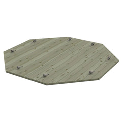 The Garden Timber Company Heavy Duty Wooden Lid for 6ft Octagonal Sand Pit