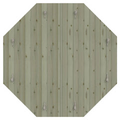 The Garden Timber Company Heavy Duty Wooden Lid for 6ft Octagonal Sand Pit