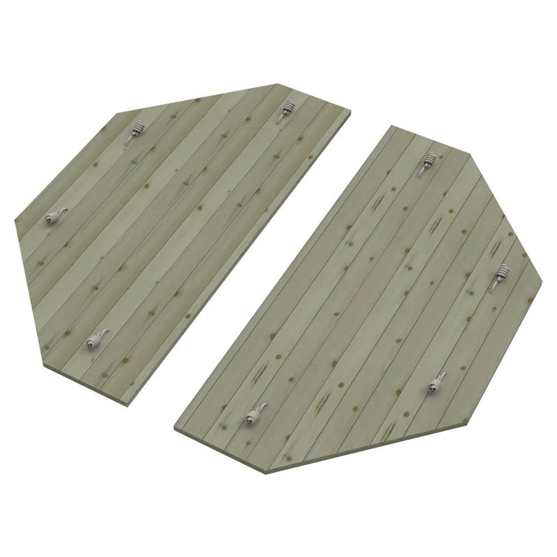 The Garden Timber Company Heavy Duty Wooden Lid for 6ft Octagonal Sand Pit