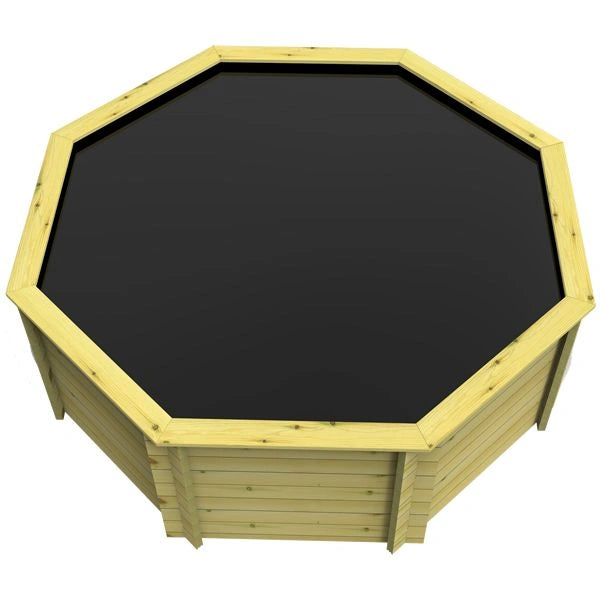 The Garden Timber Company Octagonal Koi Pond 10ft (3.04m), 1478 gallons