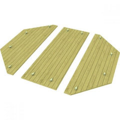 The Garden Timber Company Wooden Sandpit - 8ft Octagonal – 429mm Height – 27mm Thick Wall - Inc Heavy Duty Wooden Lid