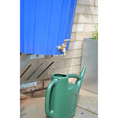 Wall Mounted Mini Cosmo Water Butt Planter in Blue