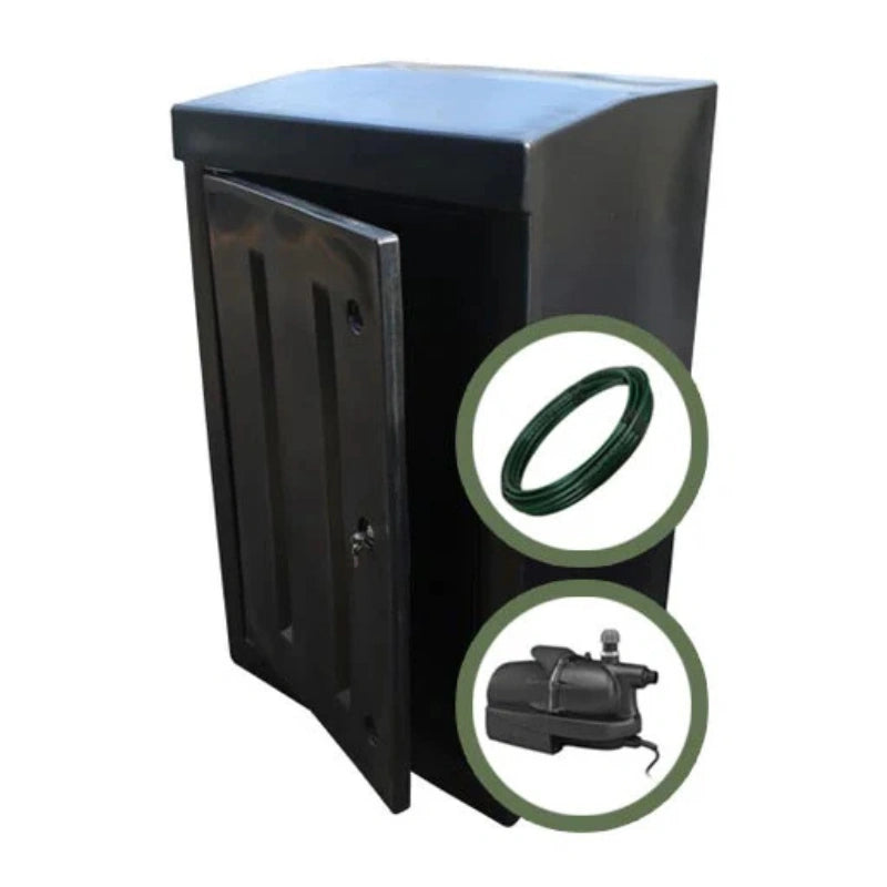 Water Pump Housing Enclosure with HydroForce Pump & Pipe