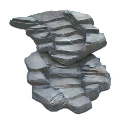 Rockways Concrete Staubbach Small Slate Step Garden Waterfall, Right Bend