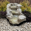 Rockways Atlantis Double Step Garden Waterfall