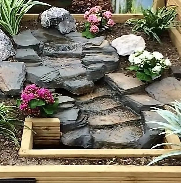 Rockways Concrete Staubbach Falls Combination Garden Waterfall