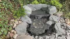 Rockways Concrete Niagara Falls Overhang Garden Waterfall RS22