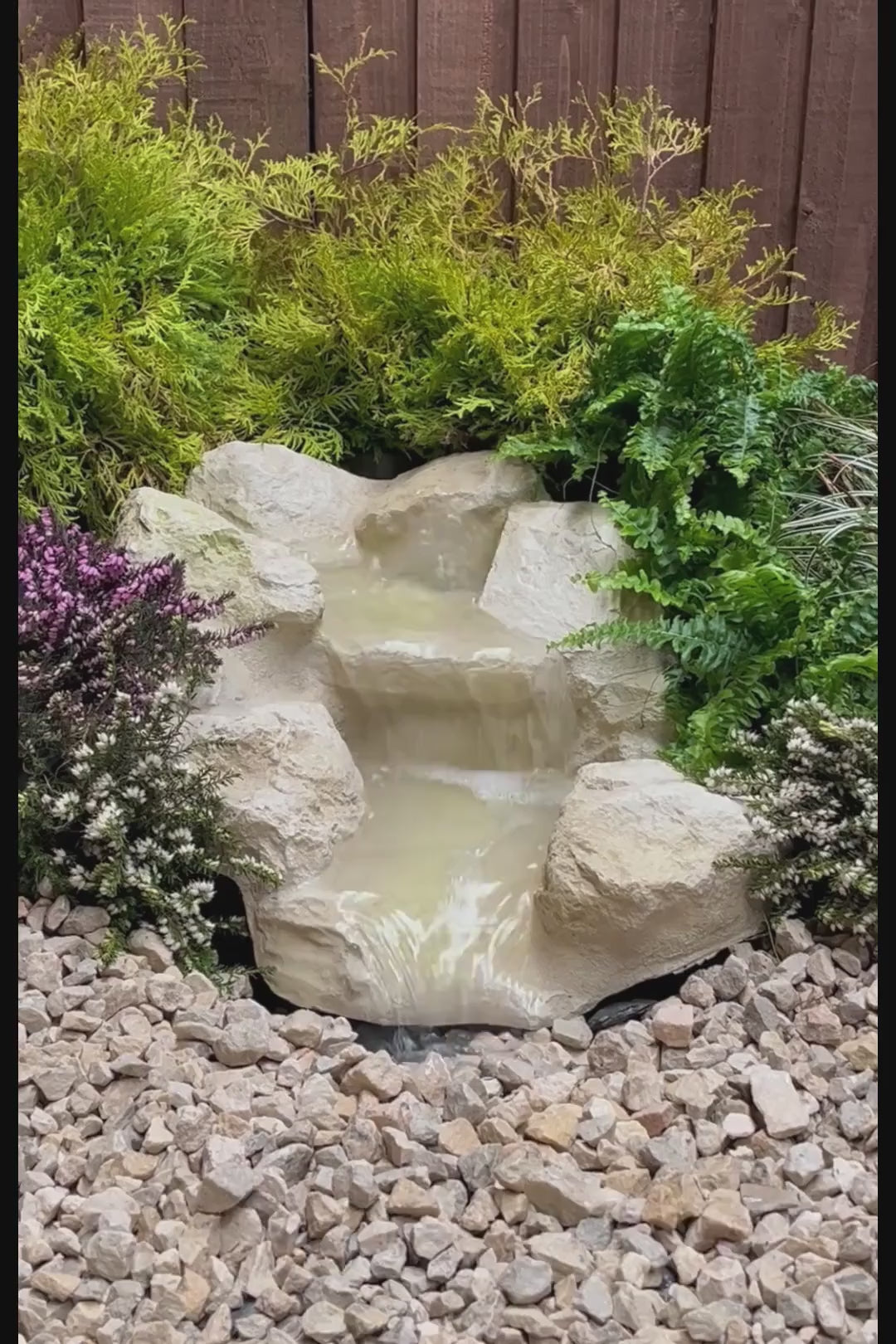 Atlantis Single Step Garden Waterfall