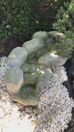 Rockways Concrete River Run Garden Waterfall, Medium
