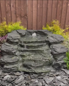 Rockways Aber Slate Ripple Garden Waterfall